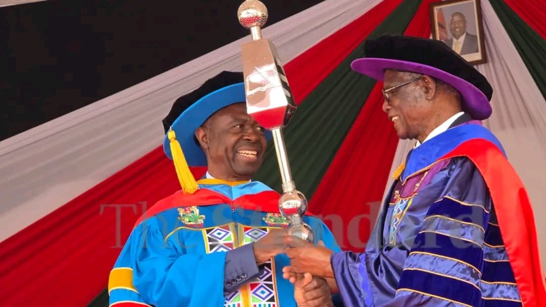 Kenyatta University's new Vice- Chancellor, Prof. John Okumu Challenges Universities to Align Training With Changing Job Market